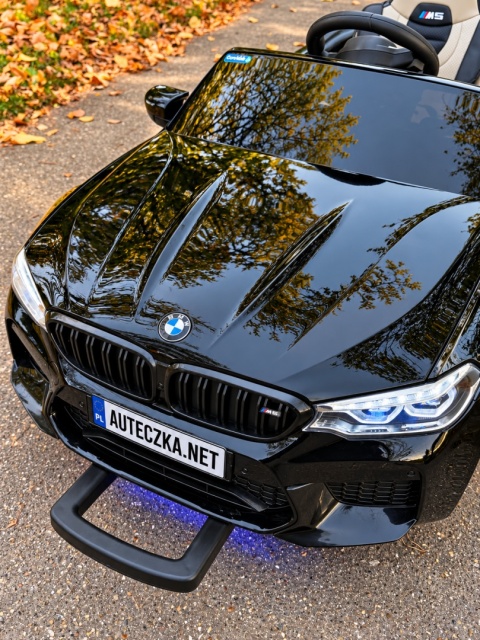 ORYGINALNE BMW M5 24V Z FUNKCJĄ DRIFTU - MIĘKKIE KOŁA, DUŻE SIEDZENIE /SX2118