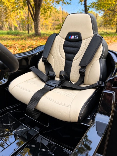 ORYGINALNE BMW M5 24V Z FUNKCJĄ DRIFTU - MIĘKKIE KOŁA, DUŻE SIEDZENIE /SX2118