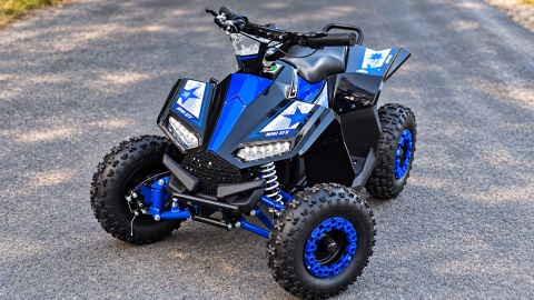 Quad na akumulator 48V HIGHPER 1060W Niebieski do 35km/h