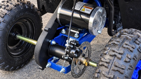 Quad na akumulator 48V HIGHPER 1060W Niebieski do 35km/h