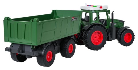 Traktor z Naczepą z Funkcją Świateł i Dźwięku