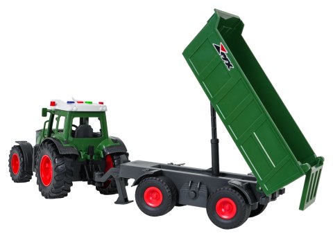 Traktor z Naczepą z Funkcją Świateł i Dźwięku