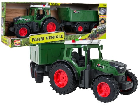 Traktor z Naczepą z Funkcją Świateł i Dźwięku