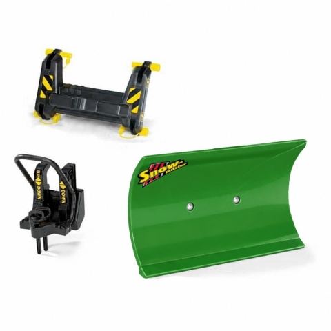 ZESTAW PŁUG ŚNIEŻNY ROLLY TOYS + ADAPTER do traktorka JOHN DEERE