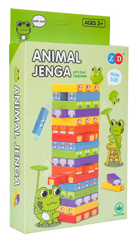 Gra Zręcznościowa Dżenga MINI Edycja Żabka