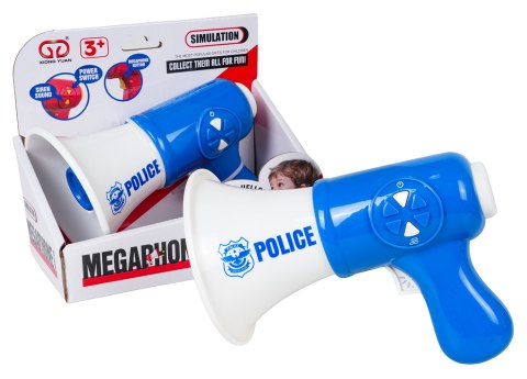 Megafon Niebieski
