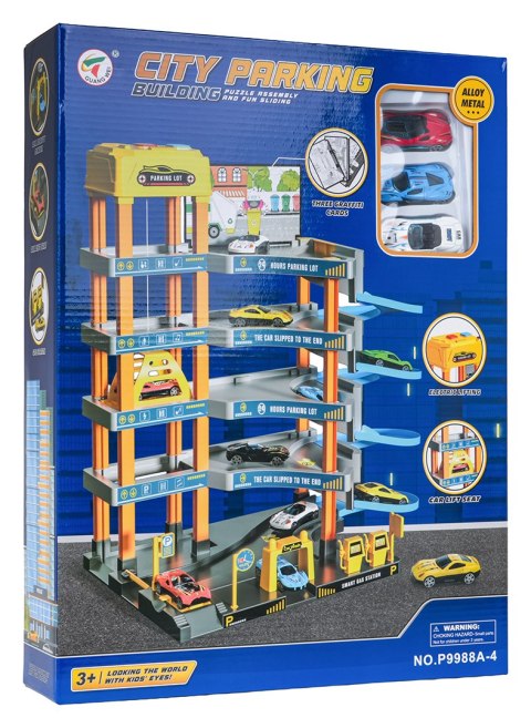 GIGA Parking 4 Poziomy z Windą + Akcesoria