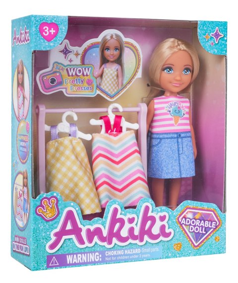 Lalka Ankiki + Garderoba