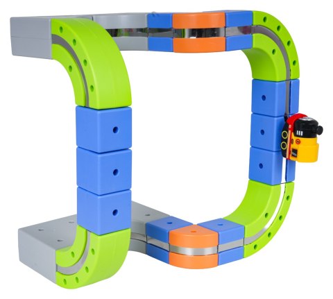 Magnetyczny Kolorowy Tor 55el.
