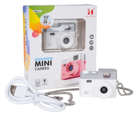 Mini Aparat Fotograficzny Biały