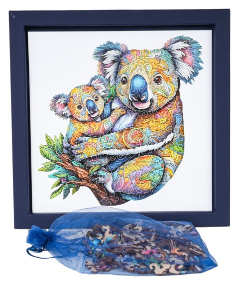 Zestaw Drewnianych Puzzli 153el. Koala