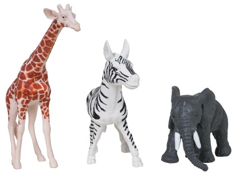 Zestaw Zwierząt Safari 6el.