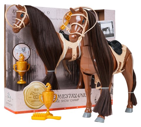 Figurka Konia do Czesania z Długą Grzywą