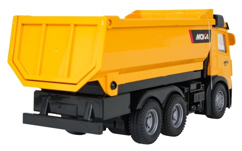 Pojazdy Budowlane Wywrotka z Kiprem Żółta R/C