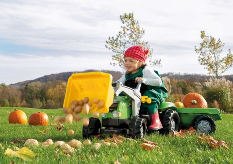 Rolly Toys Traktor na pedały z łyżką i przyczepą 2-5 Lat do 30 kg