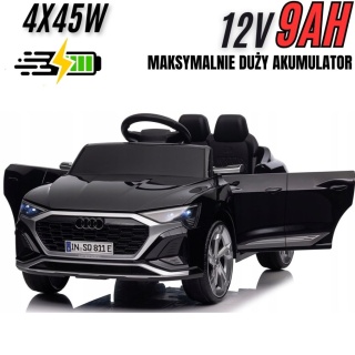 Auto AUDI SQ8 4x45W 12V9Ah SKÓRA MP3 PILOT