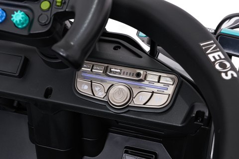 Auto na akumulator Bolid Formuły 1 AMG PETRONAS F1 Czarny