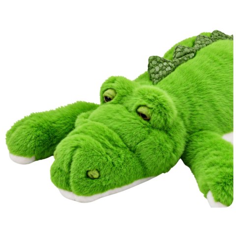 Pluszowy Krokodyl Maskotka Przytulanka Obciążeniowe Łapki Zielony 75 cm