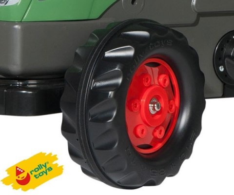 RollyToys rollyKid Duży Traktor na Pedały FENDT Przyczepa