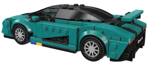 Zestaw Klocków Auto Sportowe Turkusowe 383el.
