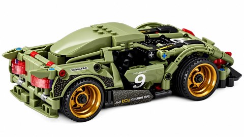 Zestaw Klocków Auto Sportowe Zielone 313el.