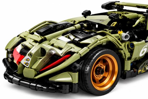 Zestaw Klocków Auto Sportowe Zielone 313el.