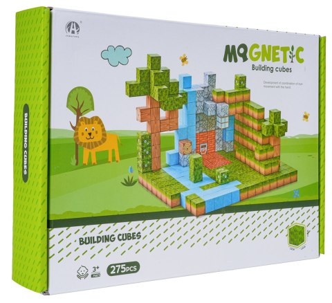 Zestaw Magnetycznych Kostki 275el.