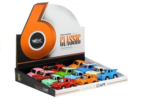 Autko Klasyczne Metolowe z Dźwiękiem Różne Modele