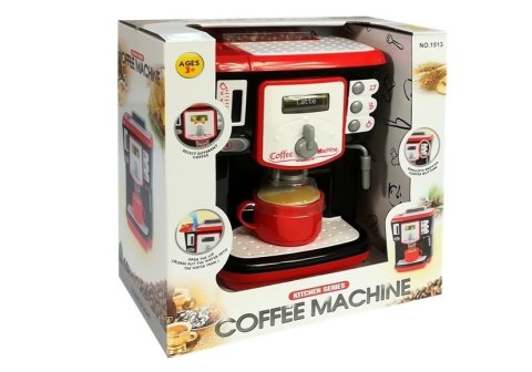 Automat Do Kawy Czarno-Czerwony