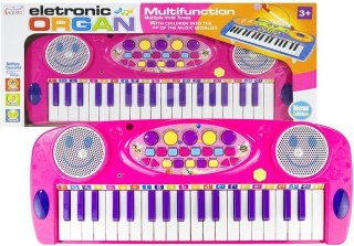 Organy Keyboard z Mikrofonem Na Nóżkach 2 Kolory