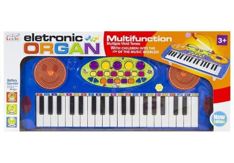 Organy Keyboard z Mikrofonem Na Nóżkach 2 Kolory