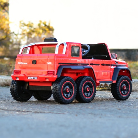 Auto Na Akumulator Mercedes Benz G63 6X6 Czerwony
