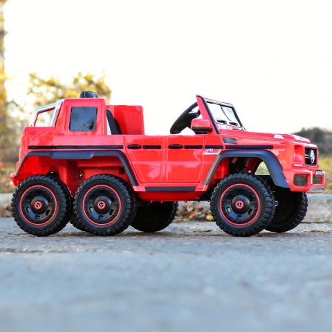 Auto Na Akumulator Mercedes Benz G63 6X6 Czerwony