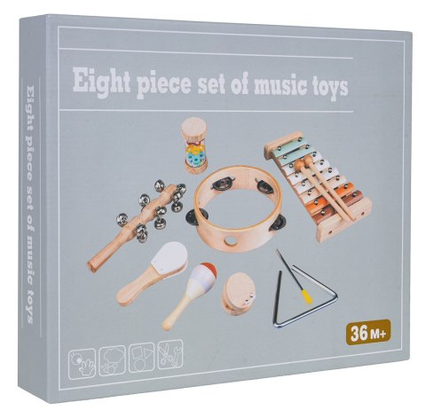 MEGA Drewniany Zestaw Instrumentów
