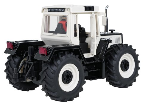 Traktor Biały 1:24 z Pilotem Mercedes Benz