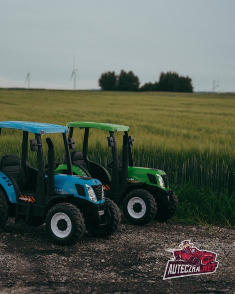 Traktor na akumulator NEW HOLLAND T7 24V 2x200W Zielony