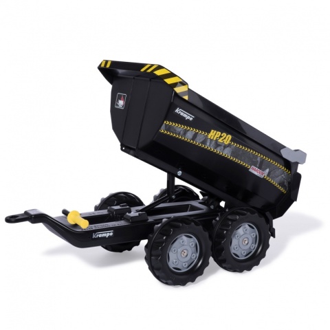 Traktor Na Akumulator + PRZYCZEPA A011 NEW HOLLAND T7 24V 2x200W + POWIĘKSZONY AKUMULATOR