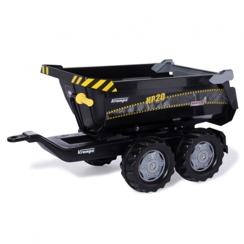 Traktor Na Akumulator + PRZYCZEPA A011 NEW HOLLAND T7 24V 2x200W + POWIĘKSZONY AKUMULATOR