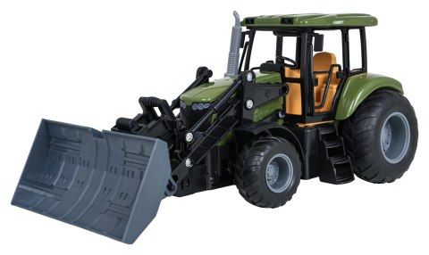 Zielony Traktor z Przyczepą R/C 1:20 + Zwierzątka