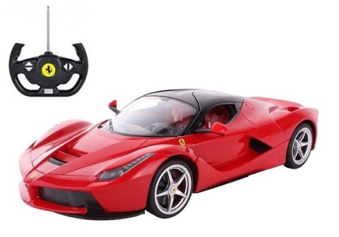 Auto R/C Ferrari Rastar 1:24 Czerwone na pilota