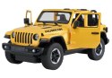 Auto R/C Jeep Wrangler Rubicon 1:14 Rastar żółty