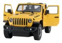 Auto R/C Jeep Wrangler Rubicon 1:14 Rastar żółty