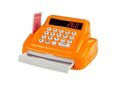 Market Wózek Sklepowy + Kasa Fiskalna Akcesoria