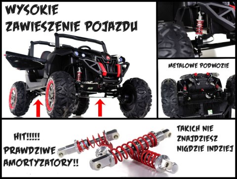 Pojazd Buggy SuperStar 4x4 Biały