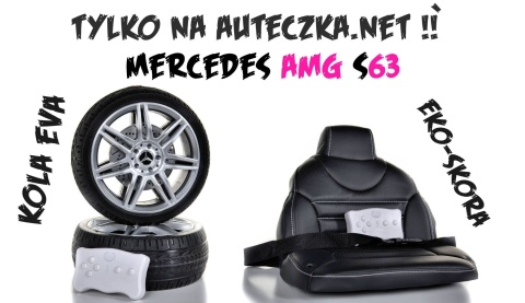 Pojazd Mercedes AMG S63 HL169 Czerwony LAKIER