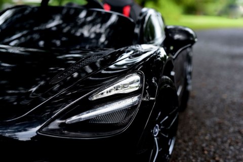 Auto na Akumulator McLaren 720S Czarny Lakier