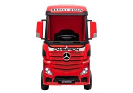 Auto na Akumulator Mercedes Actros Czerwone