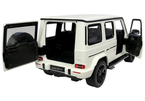 Auto na radio Mercedes G63 biały