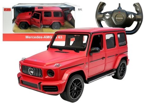 Auto na radio Mercedes G63 czerwony