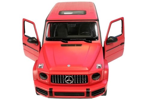 Auto na radio Mercedes G63 czerwony